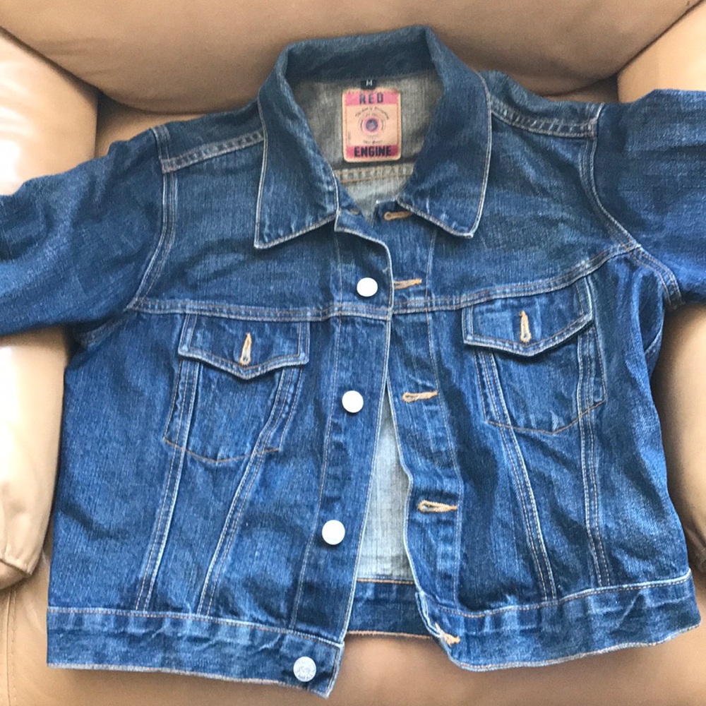 Vintage Jean Jacket by  Red Engine sizeMedium